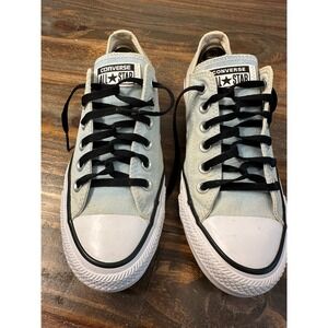 Converse All Star Low Top Sneakers Glacier Blue Canvas‎ Women's 7 or Men's 5